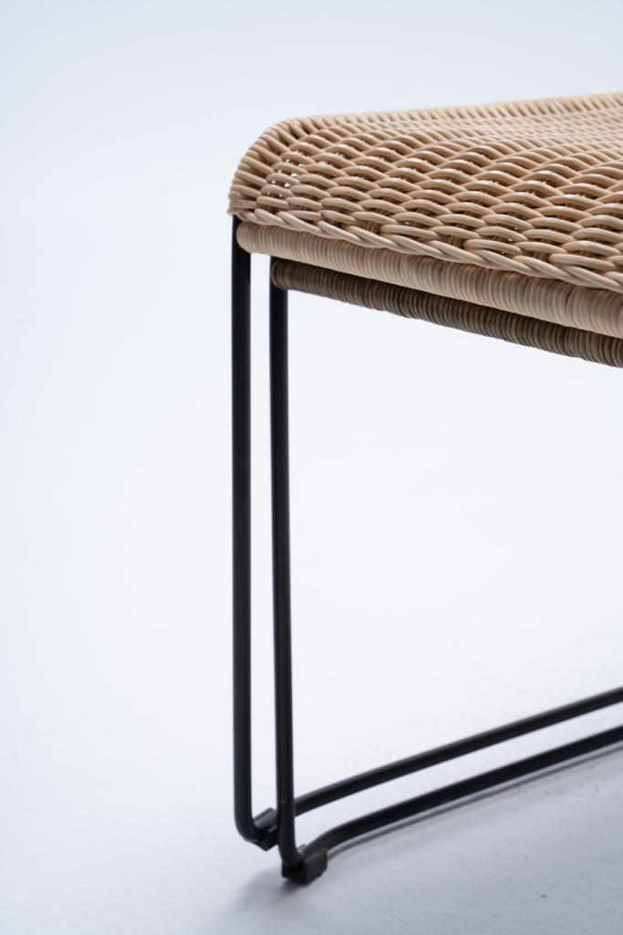Side Rattan Sandalye